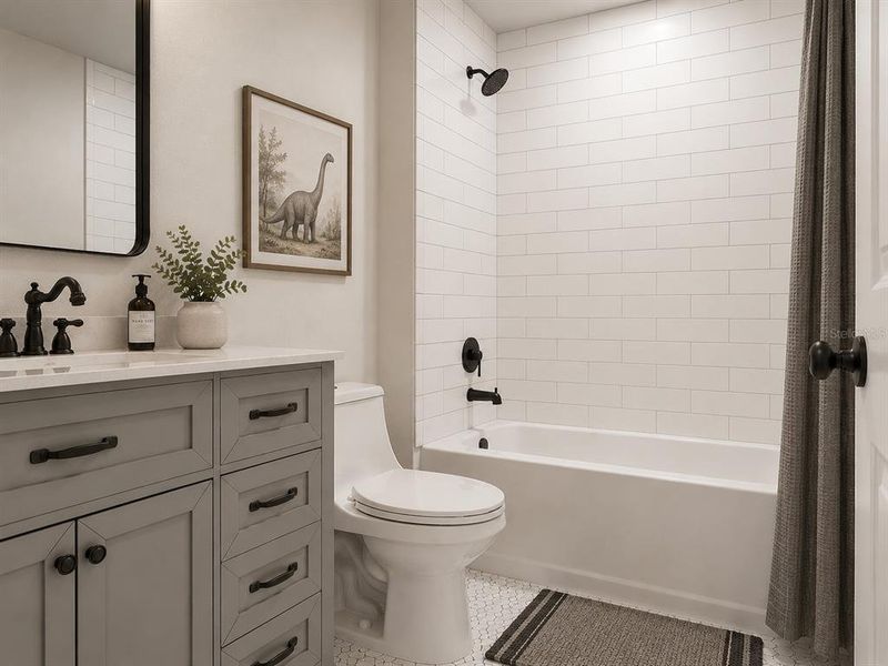 Furnished interior view inside a new home in , Weeki Wachee (Image 7).