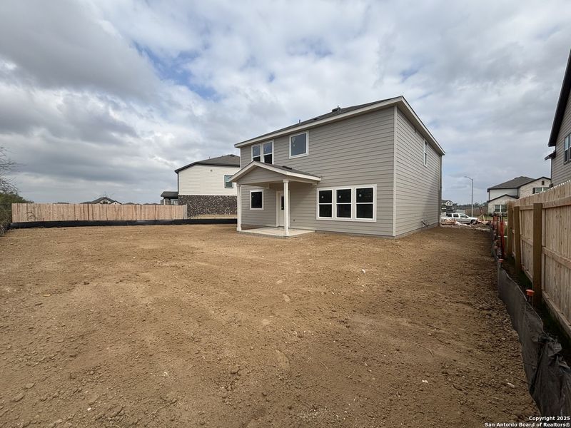 Exterior details and patio area of a home in , Schertz (Image 2).