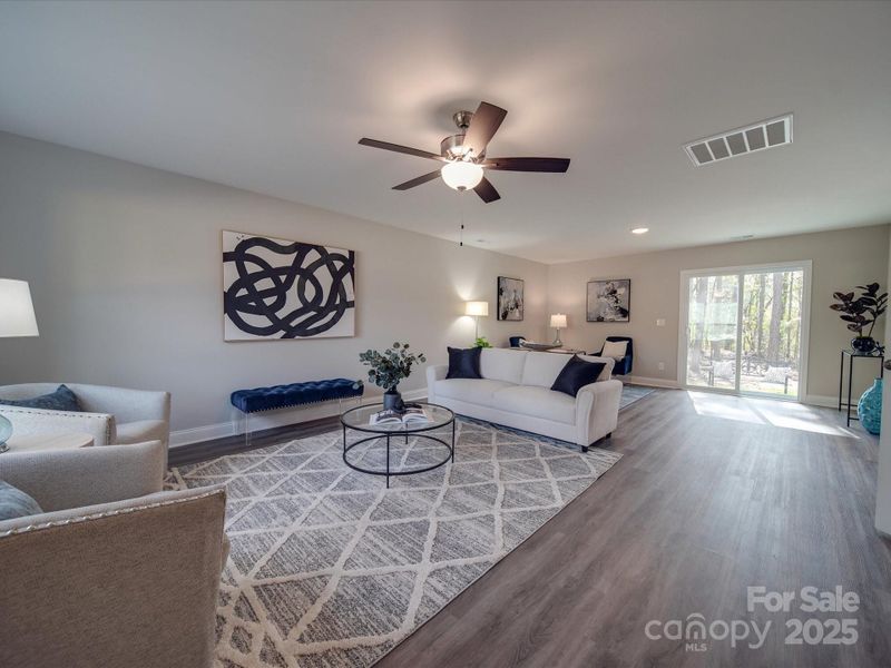 Furnished interior view inside a new home in , Marshville (Image 11).