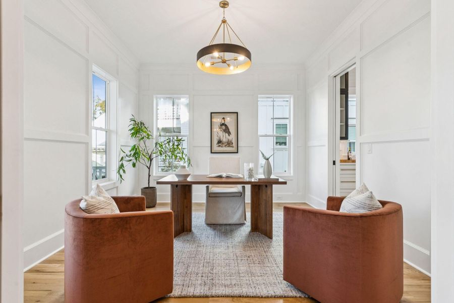 Furnished interior view inside a new home in Riverside at Carolina Park, Mount Pleasant (Image 6).