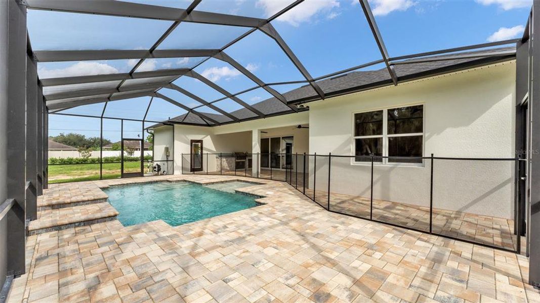 Exterior details and patio area of a home in , Lakeland (Image 30).
