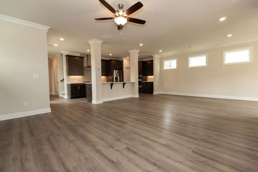 Representative unfurnished interior of a home built from the The Owens by The Providence Group in Waterhaven, Cumming (Image 27).