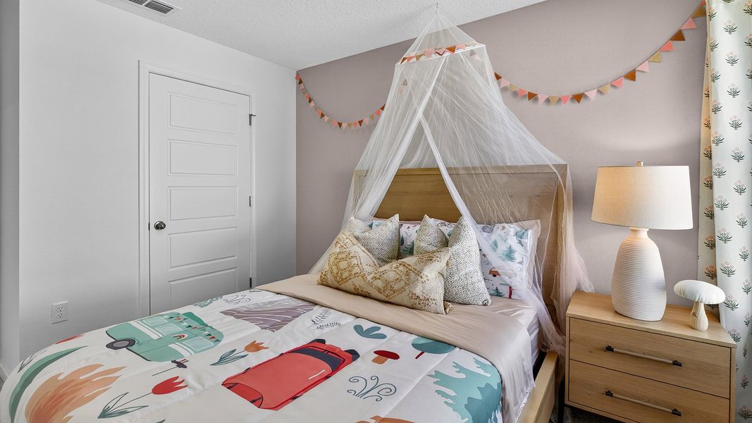 Representative furnished interior of a home built from the HARPER by D.R. Horton in The Arbors, Jacksonville (Image 21).