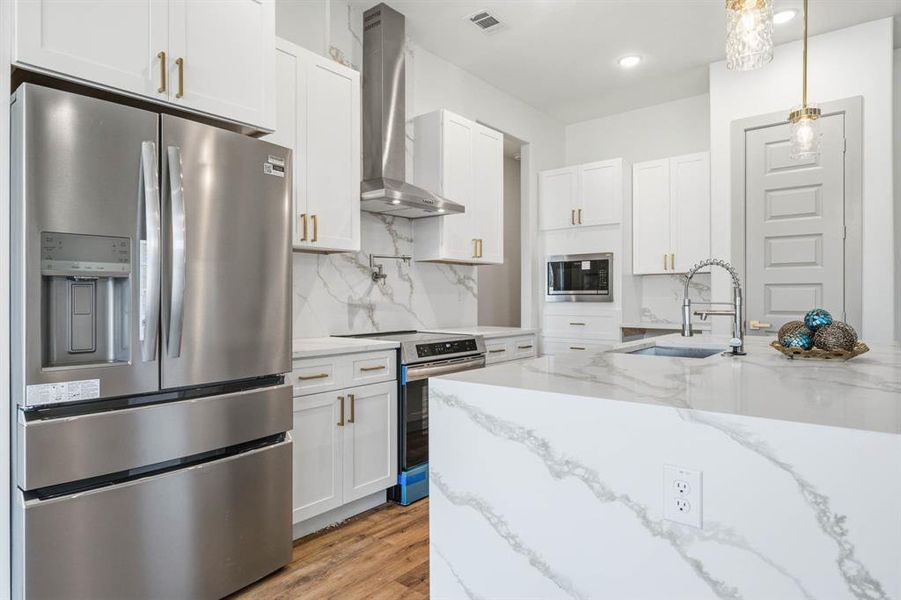 Furnished interior view inside a new home in , Whitney (Image 12).