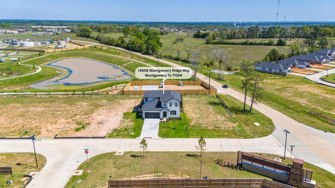 Amazing aerial shot of this gorgeous Beazer home in the Montgomery Ridge community. Amazing aerial shot of this gorgeous Beazer home in the Montgomery Ridge community.