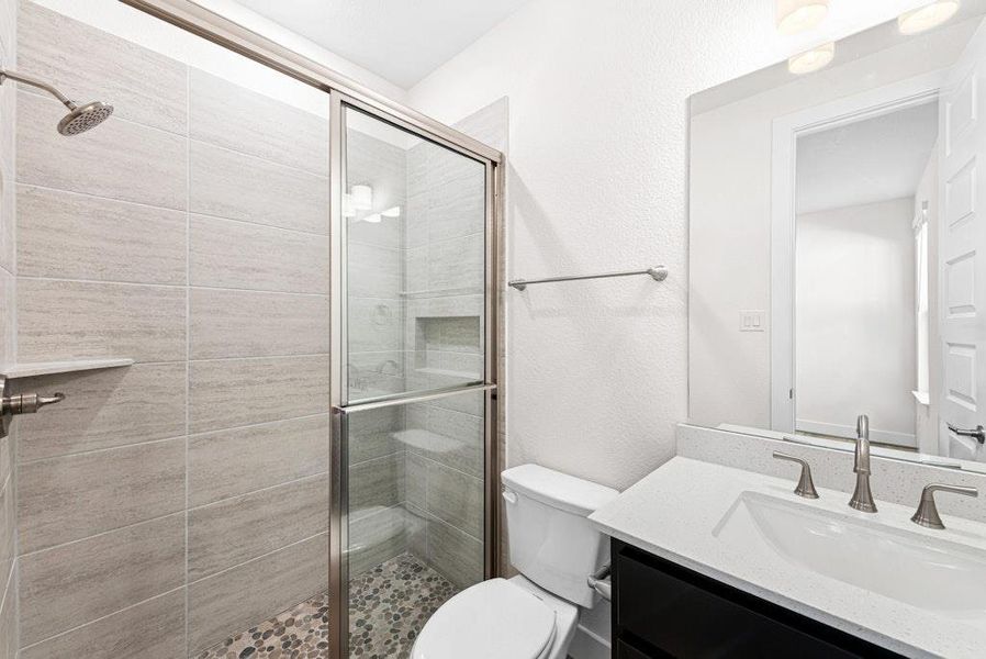 Furnished interior view inside a new home in Santa Rita Ranch, Liberty Hill (Image 5).