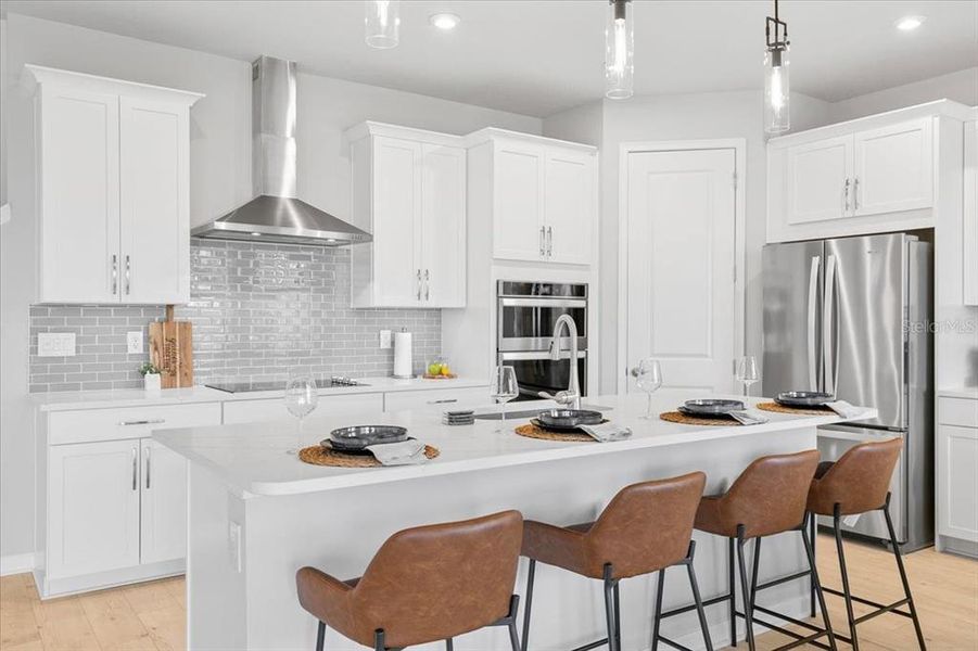 Furnished interior view inside a new home in Sunstone at Wellen Park, Venice (Image 33).