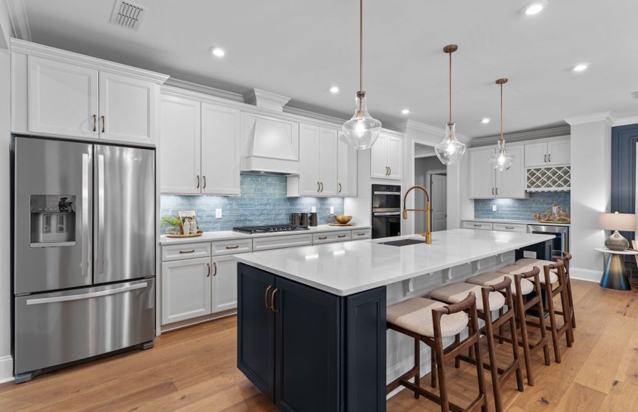 Furnished interior view inside a new home in Solserra, Shallotte (Image 25).