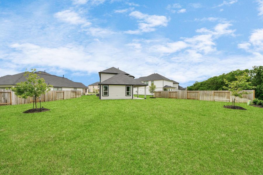 Explore the expansive backyard with its inviting covered patio—a perfect blend of space for the kids to play and adults to unwind. Ideal for creating your outdoor oasis, this backyard accommodates patio furniture, a BBQ pit, and endless possibilities for leisure and entertainment. Explore the expansive backyard with its inviting covered patio—a perfect blend of space for the kids to play and adults to unwind. Ideal for creating your outdoor oasis, this backyard accommodates patio furniture, a BBQ pit, and endless possibilities for leisure and entertainment.