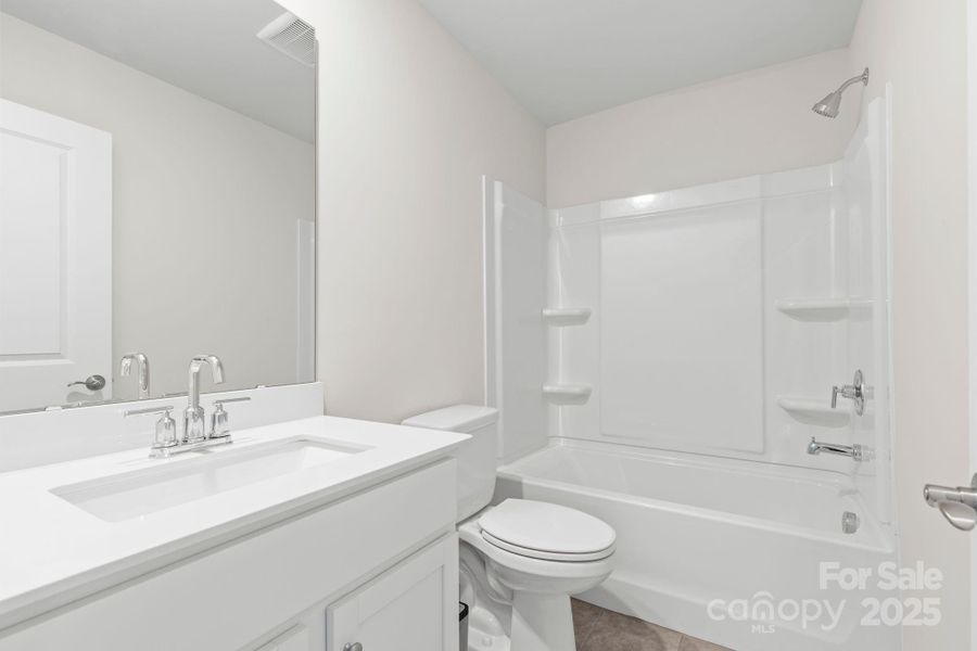 Furnished interior view inside a new home in Bell Farm: 60's, Statesville (Image 15).