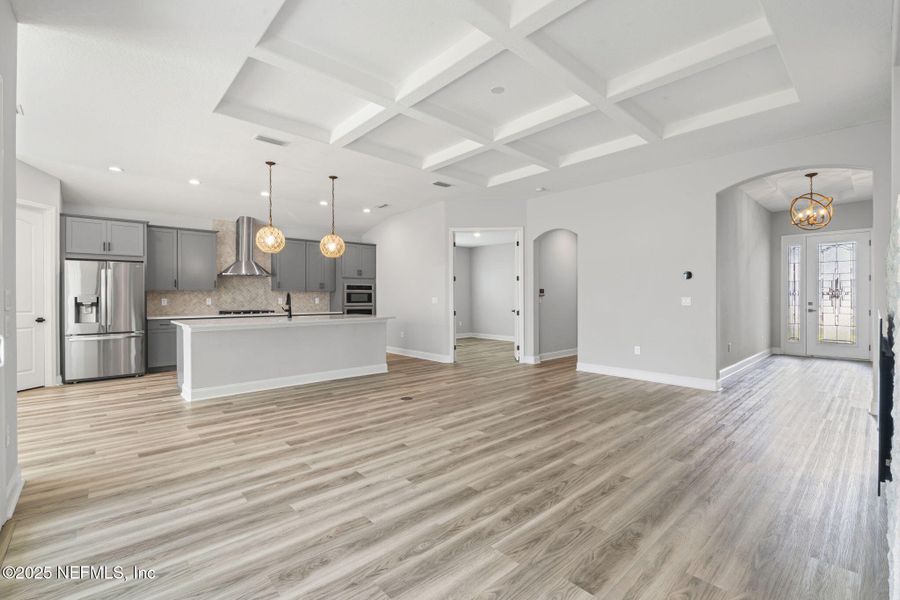 Spacious, unfurnished interior of a new home in Courtney Oaks in SilverLeaf, St. Augustine (Image 19). Spacious, unfurnished interior of a new home in Courtney Oaks in SilverLeaf, St. Augustine (Image 19).