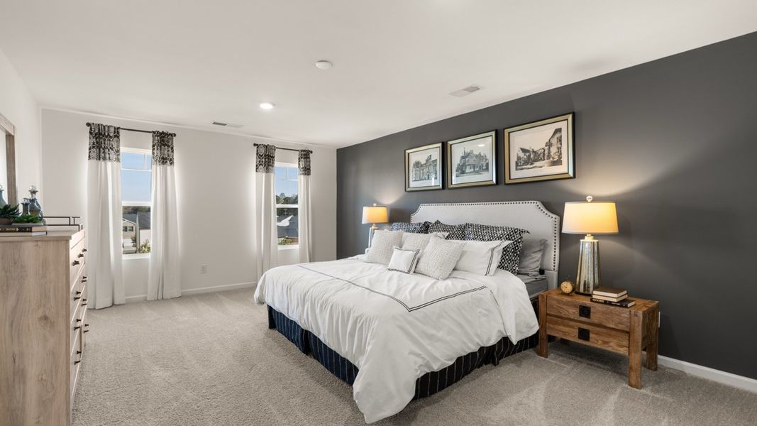 Representative furnished interior of a home built from the Hayden by D.R. Horton in Poplar Preserve, Newnan (Image 15).