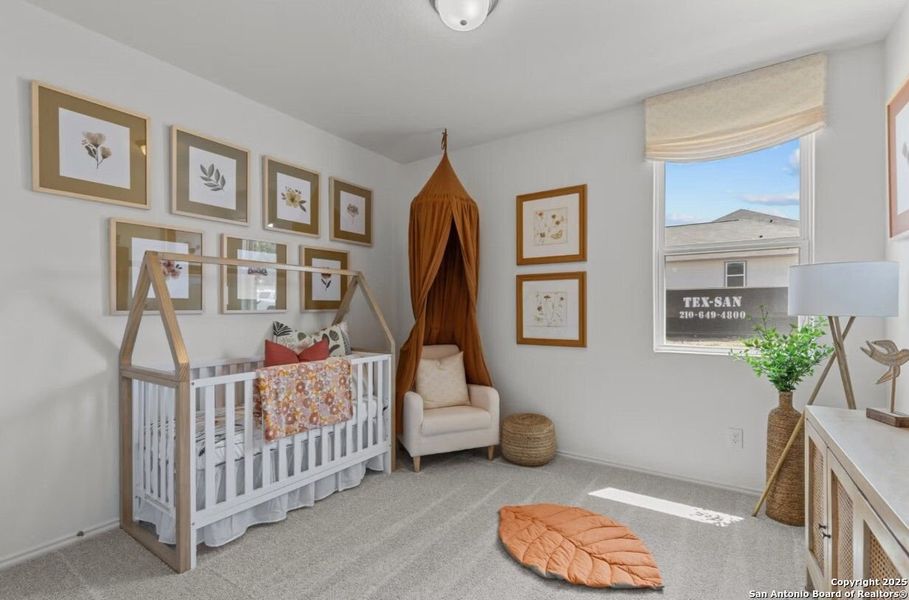 Furnished interior view inside a new home in Bricewood, San Antonio (Image 19).