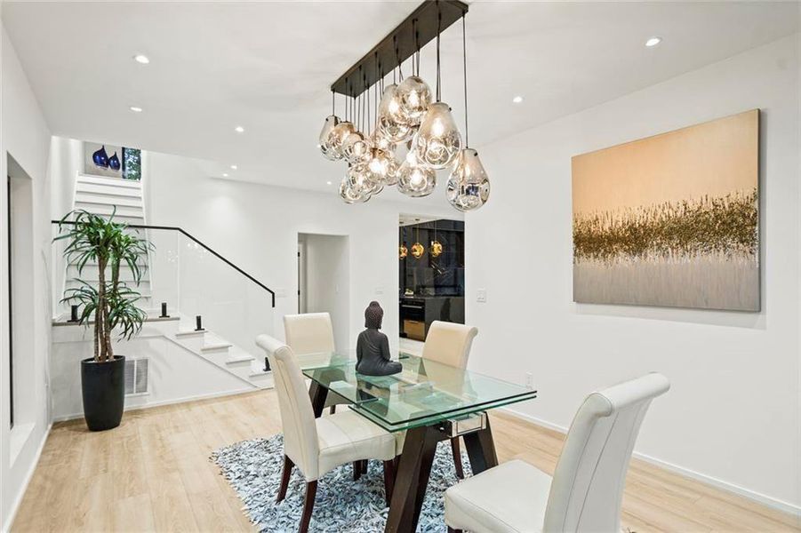 Furnished interior view inside a new home in , Atlanta (Image 5).