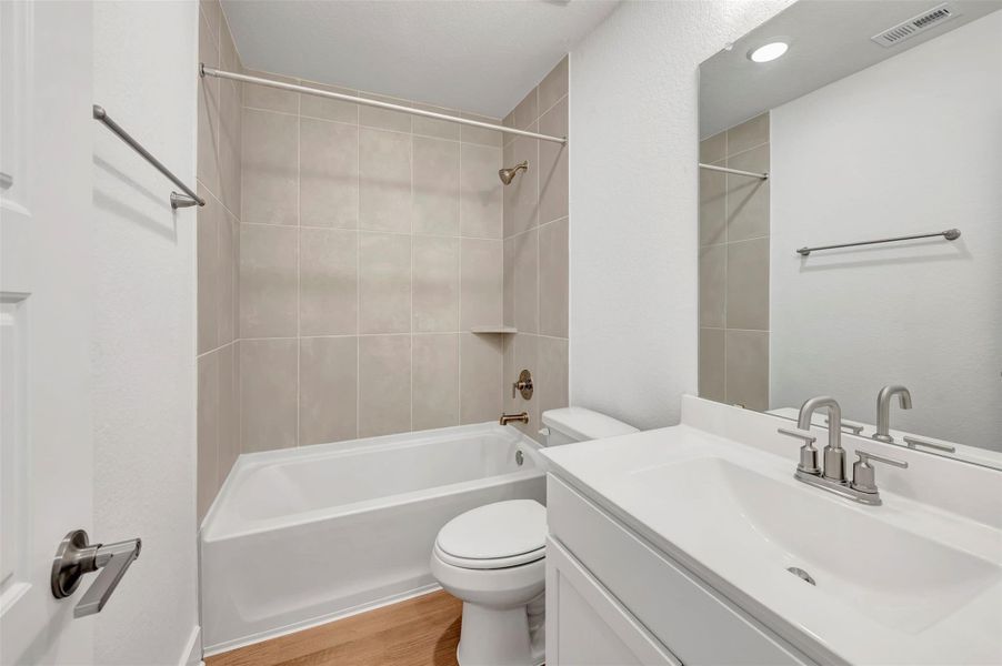 Furnished interior view inside a new home in Sorella, Tomball (Image 9).