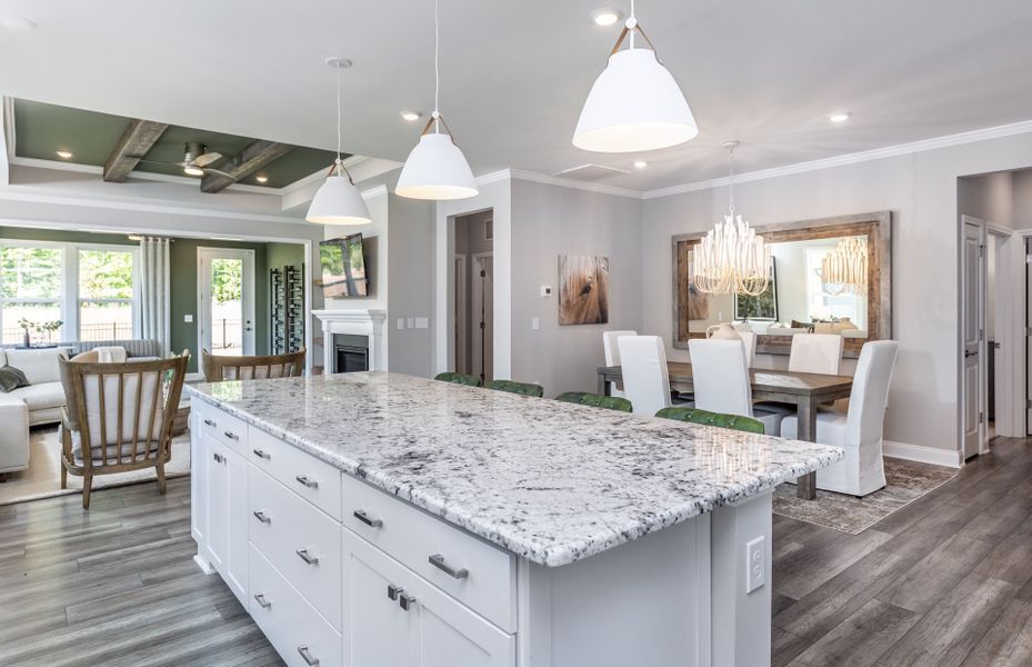 Representative furnished interior of a home built from the Mainstay by Del Webb in Del Webb at Chatham Park, Pittsboro (Image 5).