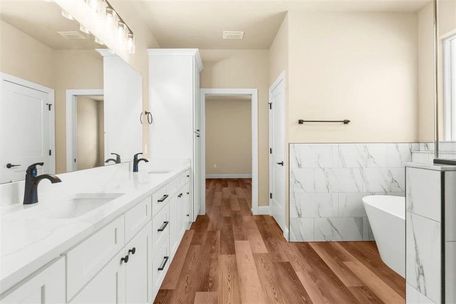 Furnished interior view inside a new home in , Weeki Wachee (Image 7). Furnished interior view inside a new home in , Weeki Wachee (Image 7).