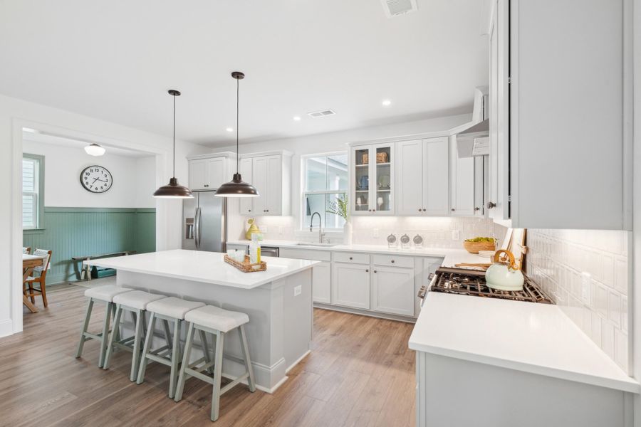 Furnished interior view inside a new home in , Summerville (Image 14).