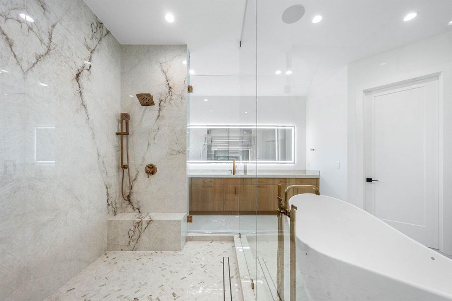 Furnished interior view inside a new home in , Jupiter (Image 33).