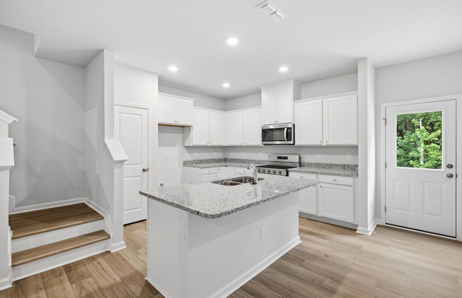 Furnished interior view inside a new home in Cambria, Garner (Image 15).