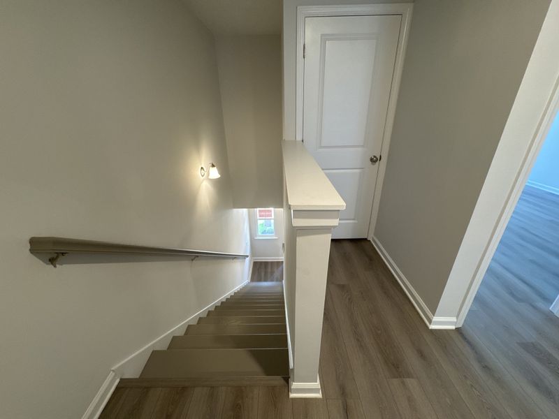 Spacious, unfurnished interior of a new home in Caroleton Townhomes, Grovetown (Image 17). Spacious, unfurnished interior of a new home in Caroleton Townhomes, Grovetown (Image 17).