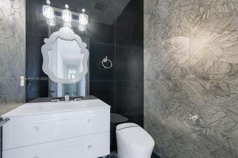 Furnished interior view inside a new home in , Surfside (Image 5).