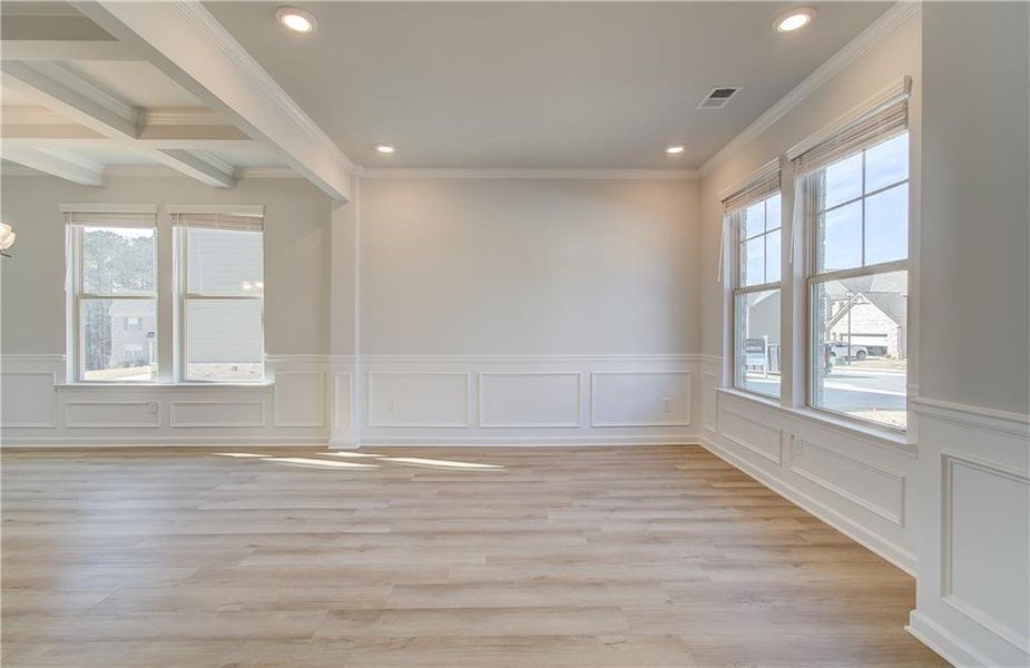 Spacious, unfurnished interior of a new home in Cedar Grove Commons, Conley (Image 11). Spacious, unfurnished interior of a new home in Cedar Grove Commons, Conley (Image 11).