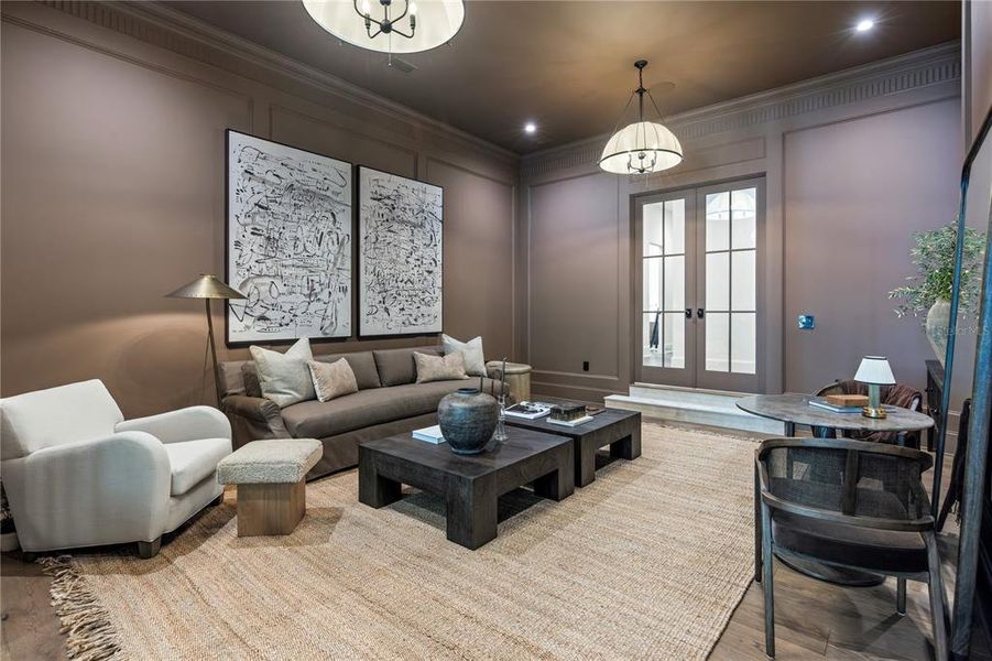 Furnished interior view inside a new home in , Windermere (Image 42).