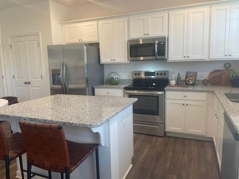 Furnished interior view inside a new home in , Pendergrass (Image 4).