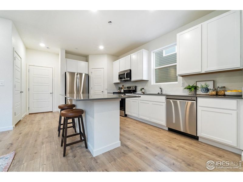 Furnished interior view inside a new home in Liberty Draw, Evans (Image 5).