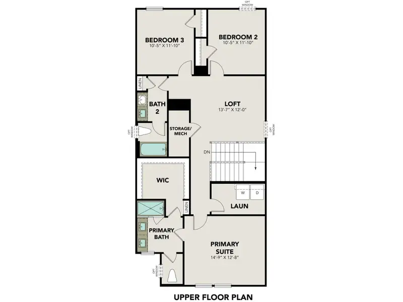 Upper Floor Plan