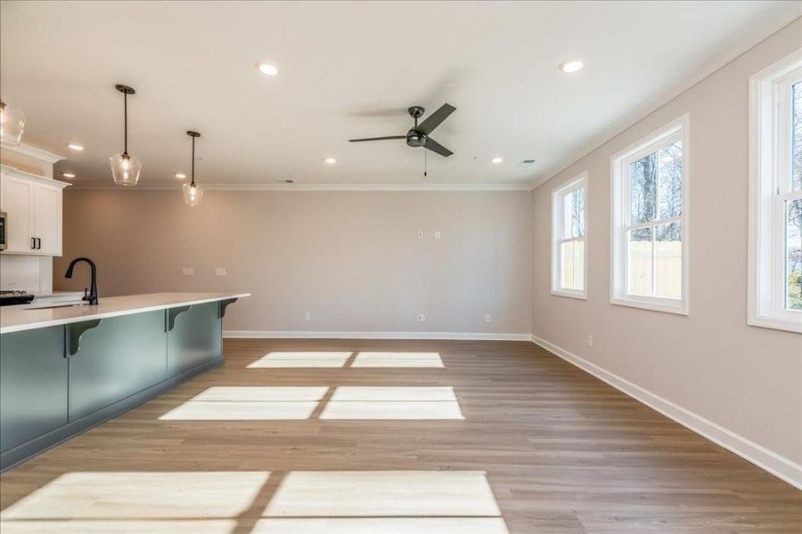 Spacious, unfurnished interior of a new home in River Walk Place, Lawrenceville (Image 11).