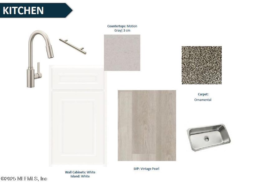 Sample of building materials used in homes in Murray Farms, Middleburg (Image 28).