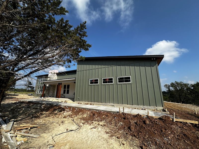 Construction in progress for homes built from the Zephyer 1 by Zeal Home Builders in Saddle Crest Estates, Weatherford, TX (Image 4).