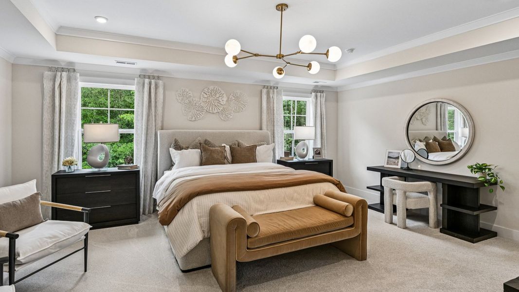 The Jordan Plan by DRB Homes in Lakeside Glen York SC - Primary Bedroom The Jordan Plan by DRB Homes in Lakeside Glen York SC - Primary Bedroom