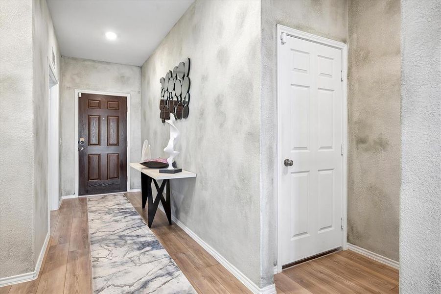 Furnished interior view inside a new home in Whitewing Trails, Princeton (Image 8).