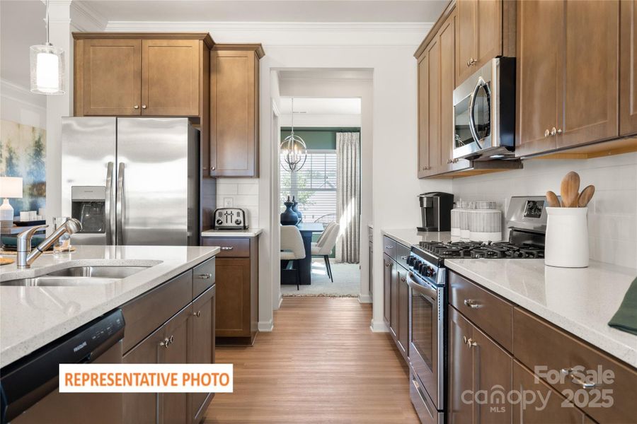 Furnished interior view inside a new home in Green Acres, Concord (Image 4).