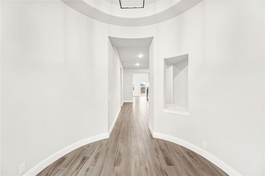 Spacious, unfurnished interior of a new home in Villages of Walnut Grove, Midlothian (Image 18).