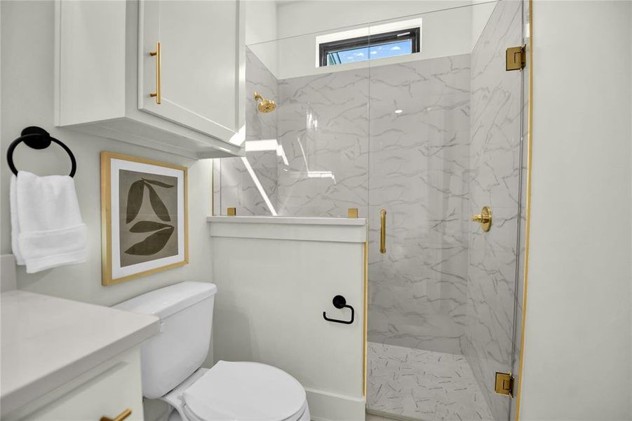 Furnished interior view inside a new home in , Aledo (Image 17).