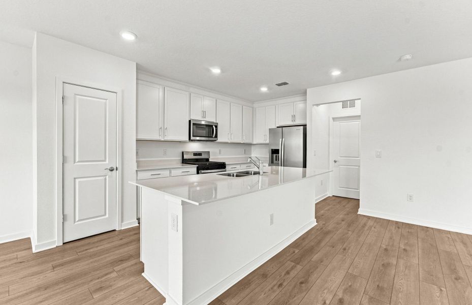 Furnished interior view inside a new home in Oakfield Trails, Parrish (Image 6).