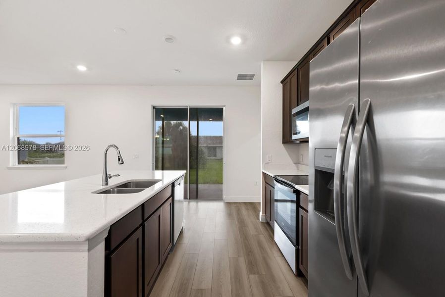 Furnished interior view inside a new home in , Cape Coral (Image 6).