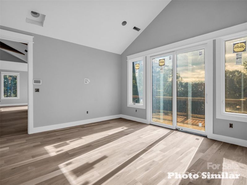 Spacious, unfurnished interior of a new home in , Mill Spring (Image 11). Spacious, unfurnished interior of a new home in , Mill Spring (Image 11).