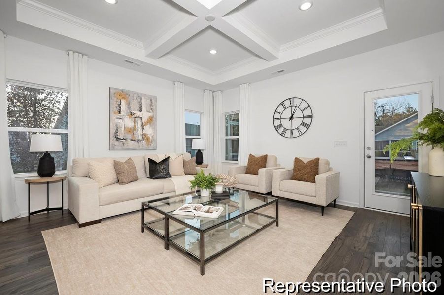 Furnished interior view inside a new home in Edgewater Lakeview On Your Lot, Lancaster (Image 12). Furnished interior view inside a new home in Edgewater Lakeview On Your Lot, Lancaster (Image 12).