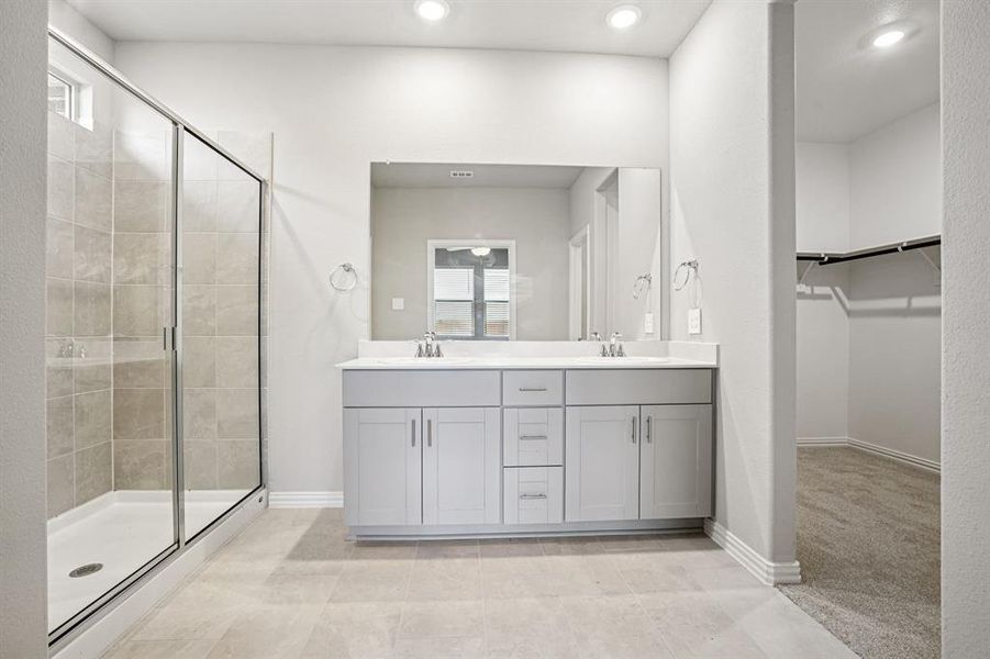 Furnished interior view inside a new home in Lakehaven - Premier Series, Farmersville (Image 10). Furnished interior view inside a new home in Lakehaven - Premier Series, Farmersville (Image 10).