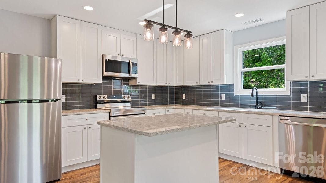 Furnished interior view inside a new home in , Maggie Valley (Image 4).
