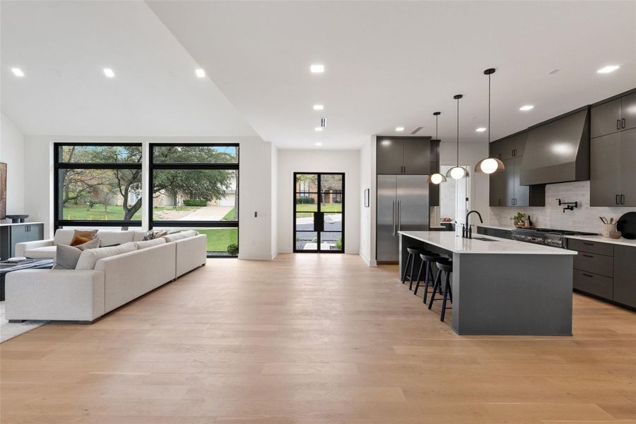 Furnished interior view inside a new home in , Austin (Image 36).