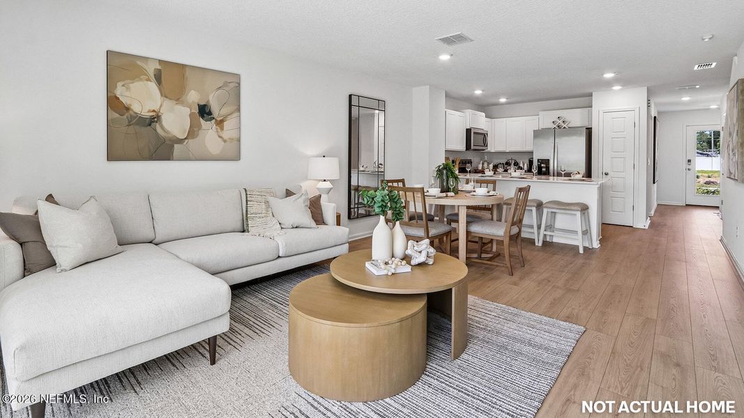 Furnished interior view inside a new home in Corsair, Middleburg (Image 13).