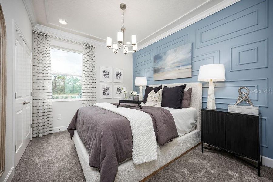 Furnished interior view inside a new home in Center Lake on the Park, St. Cloud (Image 5). Furnished interior view inside a new home in Center Lake on the Park, St. Cloud (Image 5).