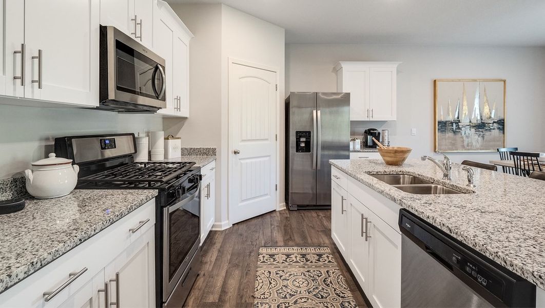 Representative furnished interior of a home built from the CAMERON by D.R. Horton in Village Park, Oakland (Image 7).