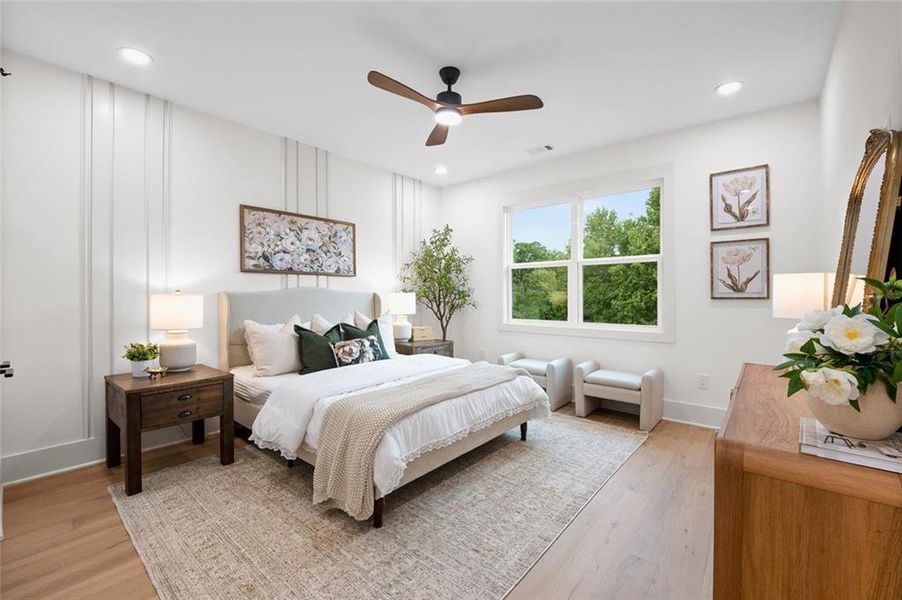 Furnished interior view inside a new home in , Lawrenceville (Image 7).
